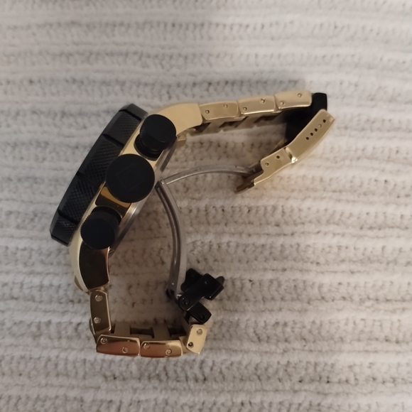 Invicta Platinum Select Coalition Forces Gold/Black two-tone Bracelet 50mm Mens - Picture 13 of 13